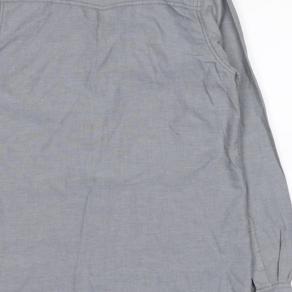 Global Explorer Boys Grey   Basic Button-Up Size 10-11 Years