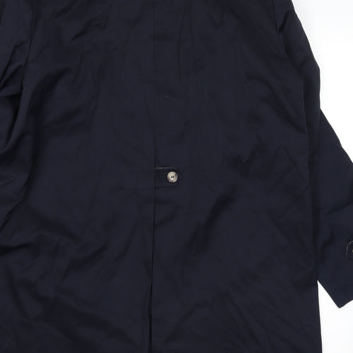 the collection Womens Blue   Trench Coat Coat Size 18