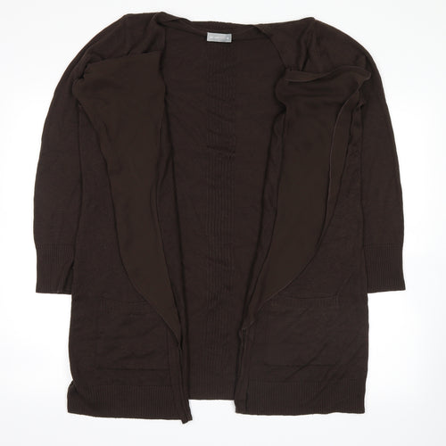 Per Una Womens Brown   Cardigan Jumper Size 16
