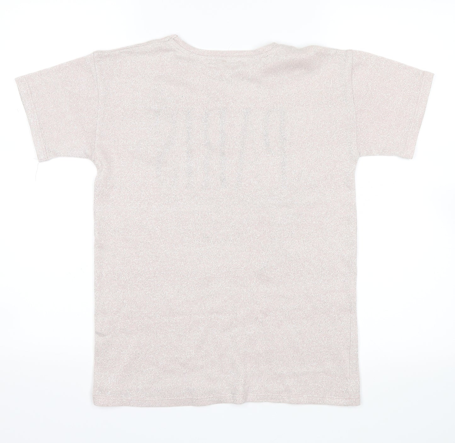 river isladn Girls Pink   Basic T-Shirt Size 9-10 Years  - paris