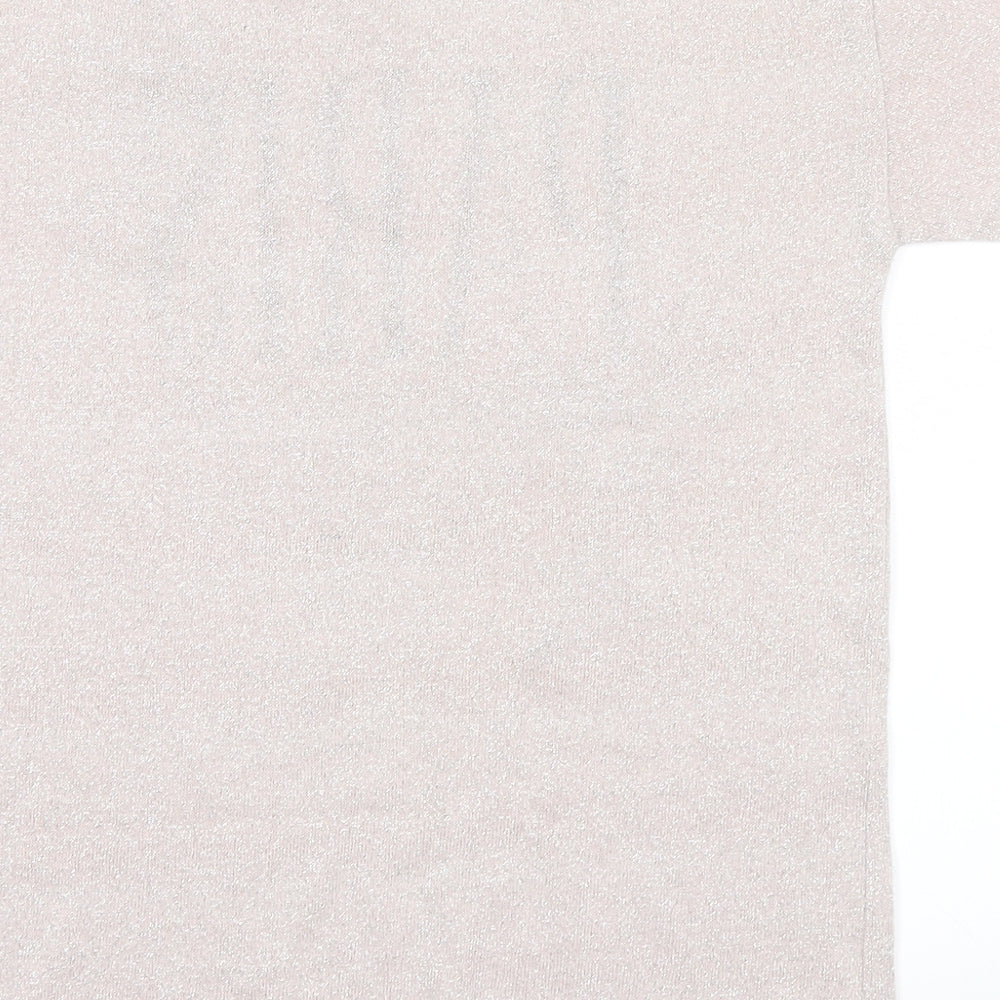 river isladn Girls Pink   Basic T-Shirt Size 9-10 Years  - paris