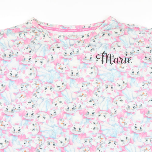 Disney Womens White   Top Pyjama Top Size XL  - Marie The Aristocats