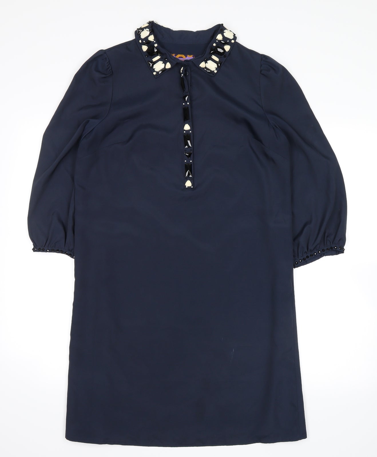 NEXT Womens Blue   Kimono Blouse Size 8