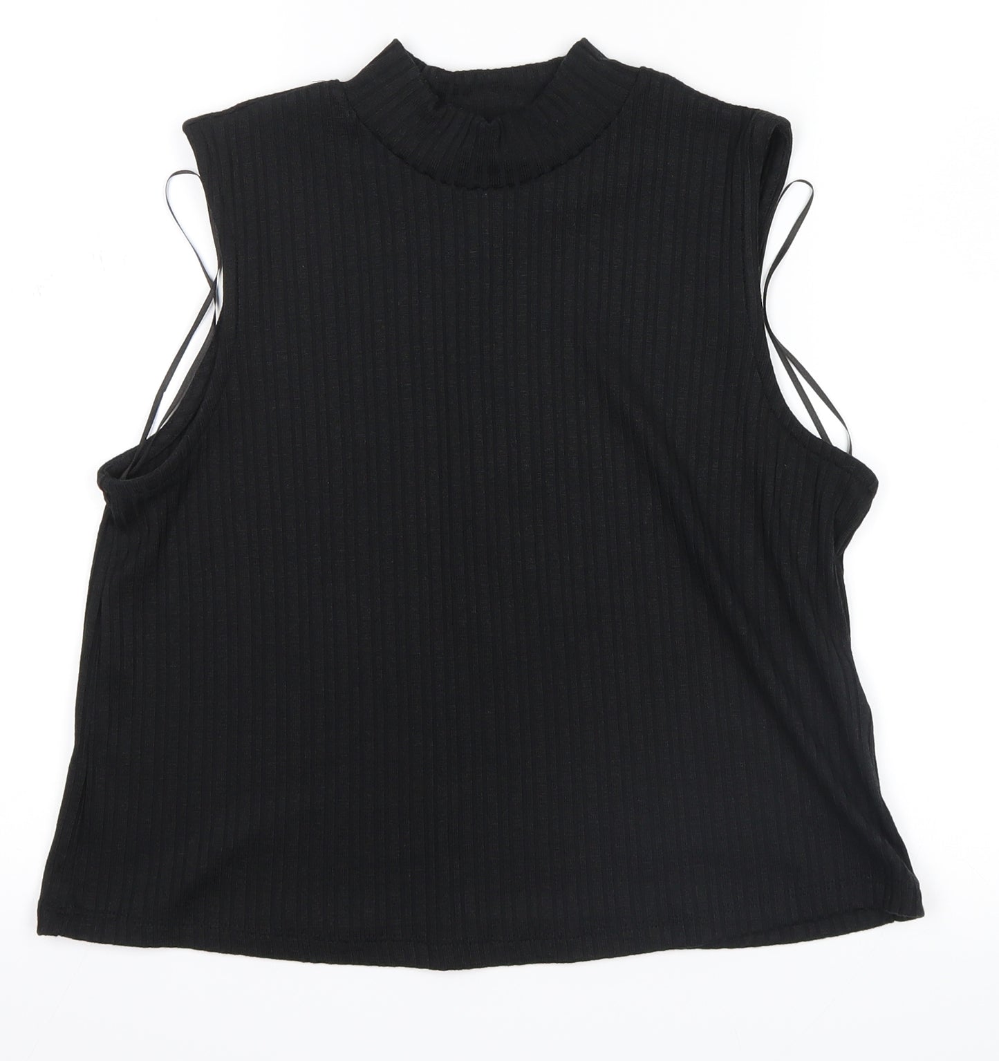 Marks and Spencer Womens Black   Basic Tank Size 14