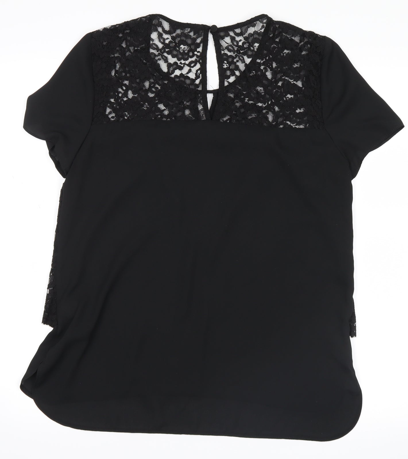 F&F Womens Black   Basic Blouse Size 12