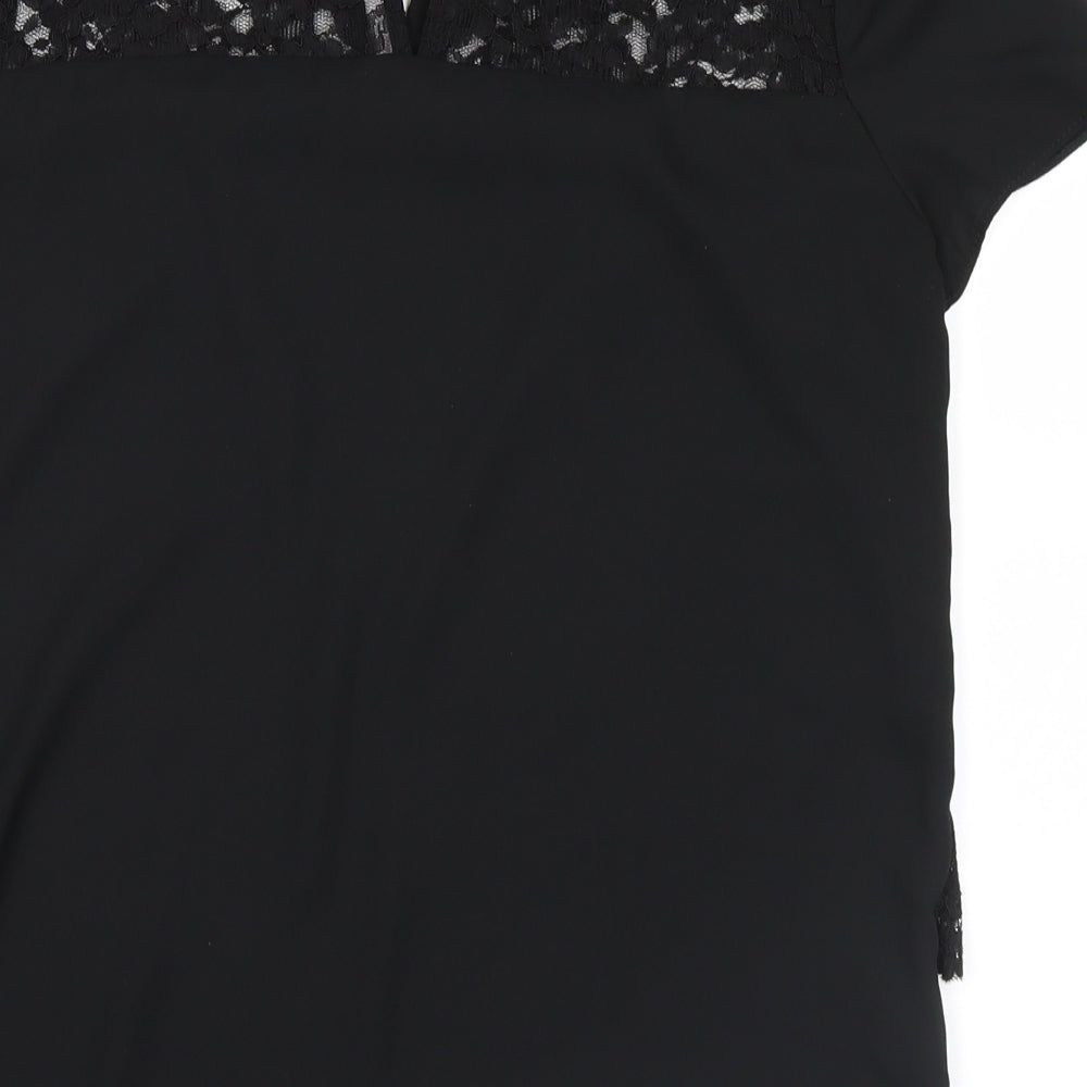 F&F Womens Black   Basic Blouse Size 12