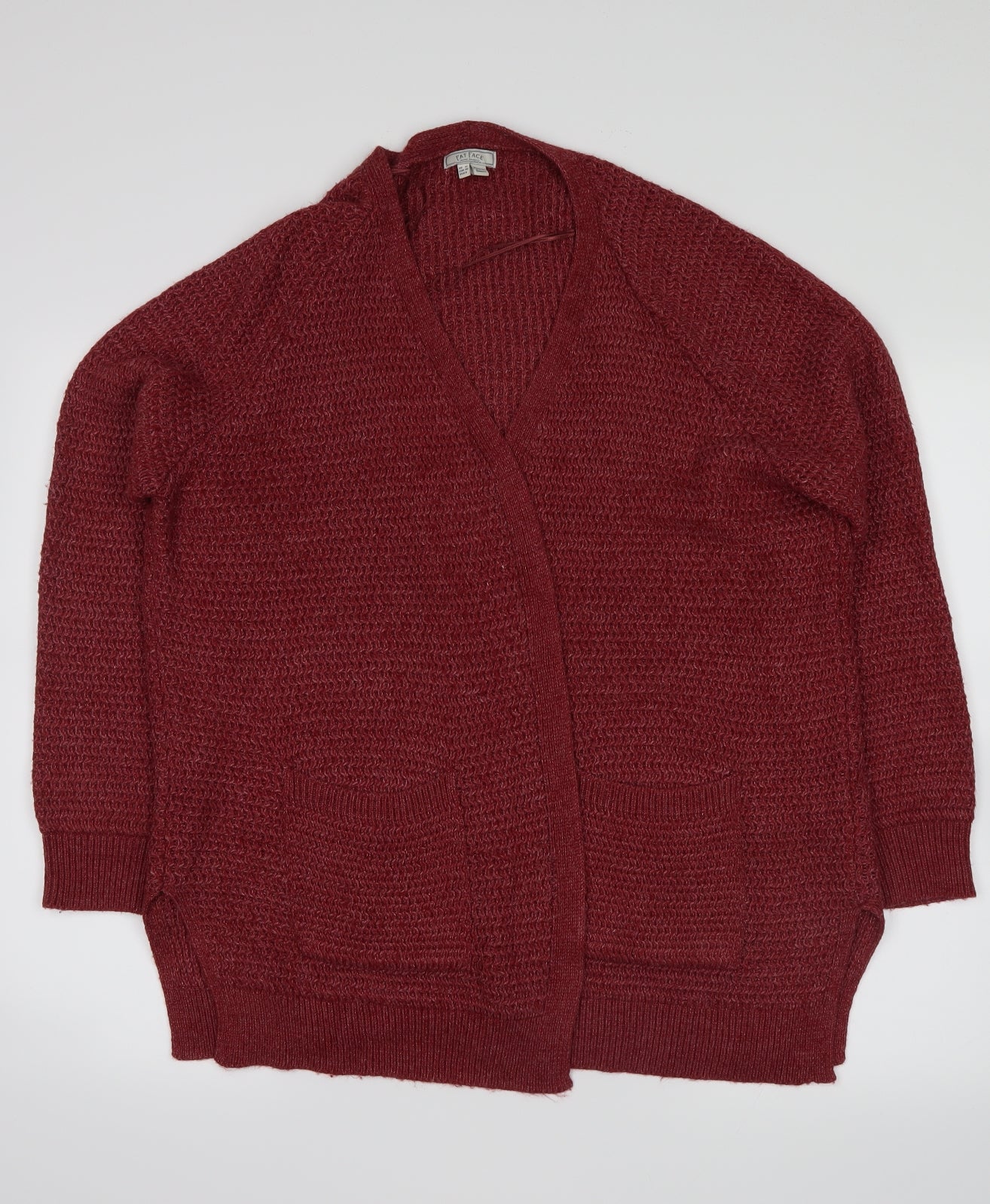 fatface Womens Red   Cardigan Jumper Size 12