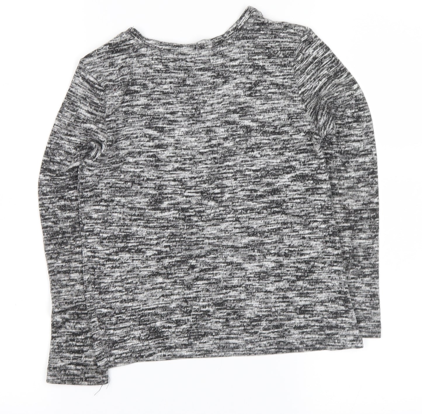 Harry Potter Girls Grey   Pullover Jumper Size 7-8 Years  - harry potter