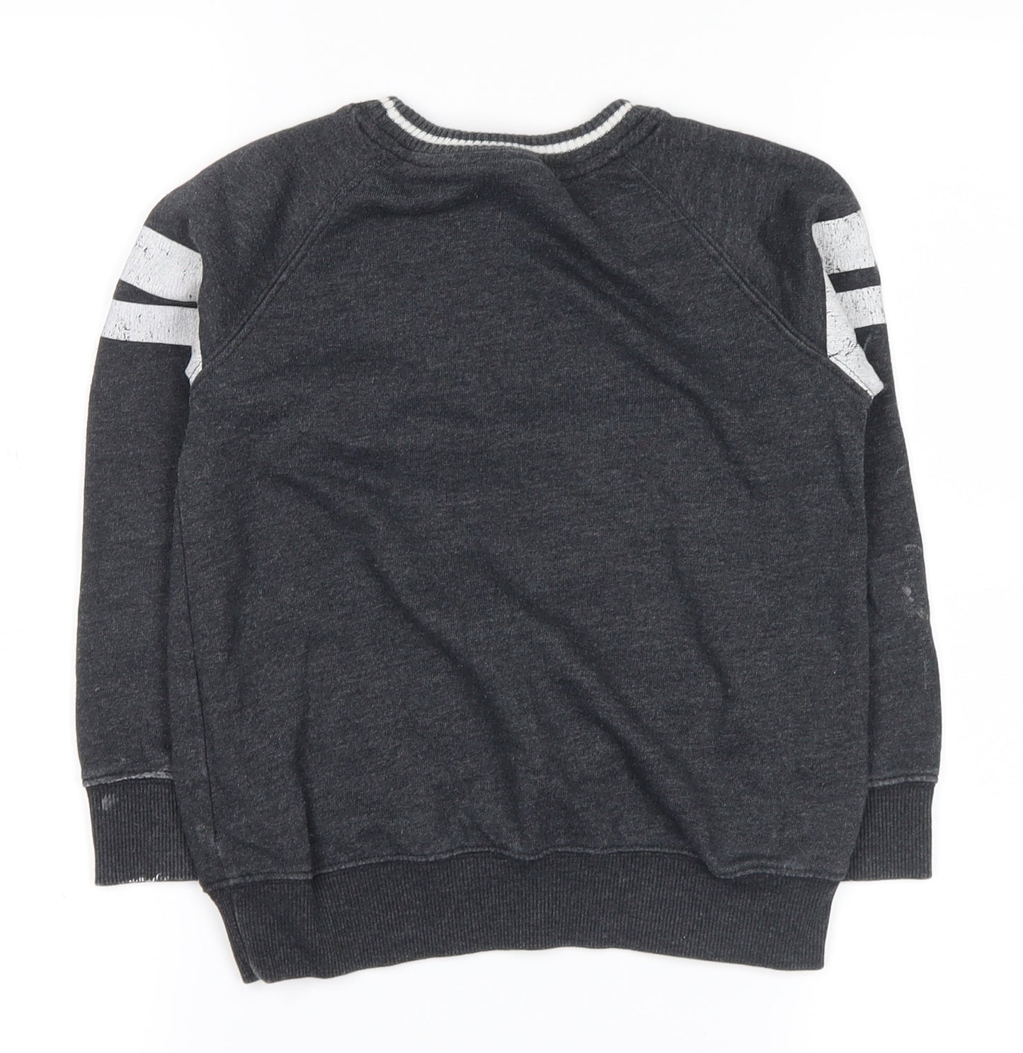 NEXT Girls Grey   Pullover Sweatshirt Size 6 Years  - ponies rule, my little pony