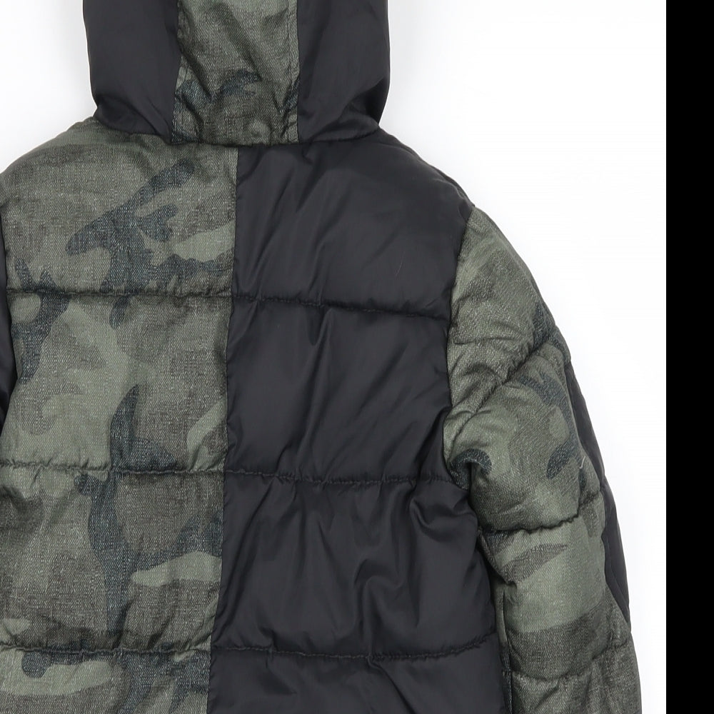 NEXT Boys Green Camouflage  Jacket Coat Size 2 Years