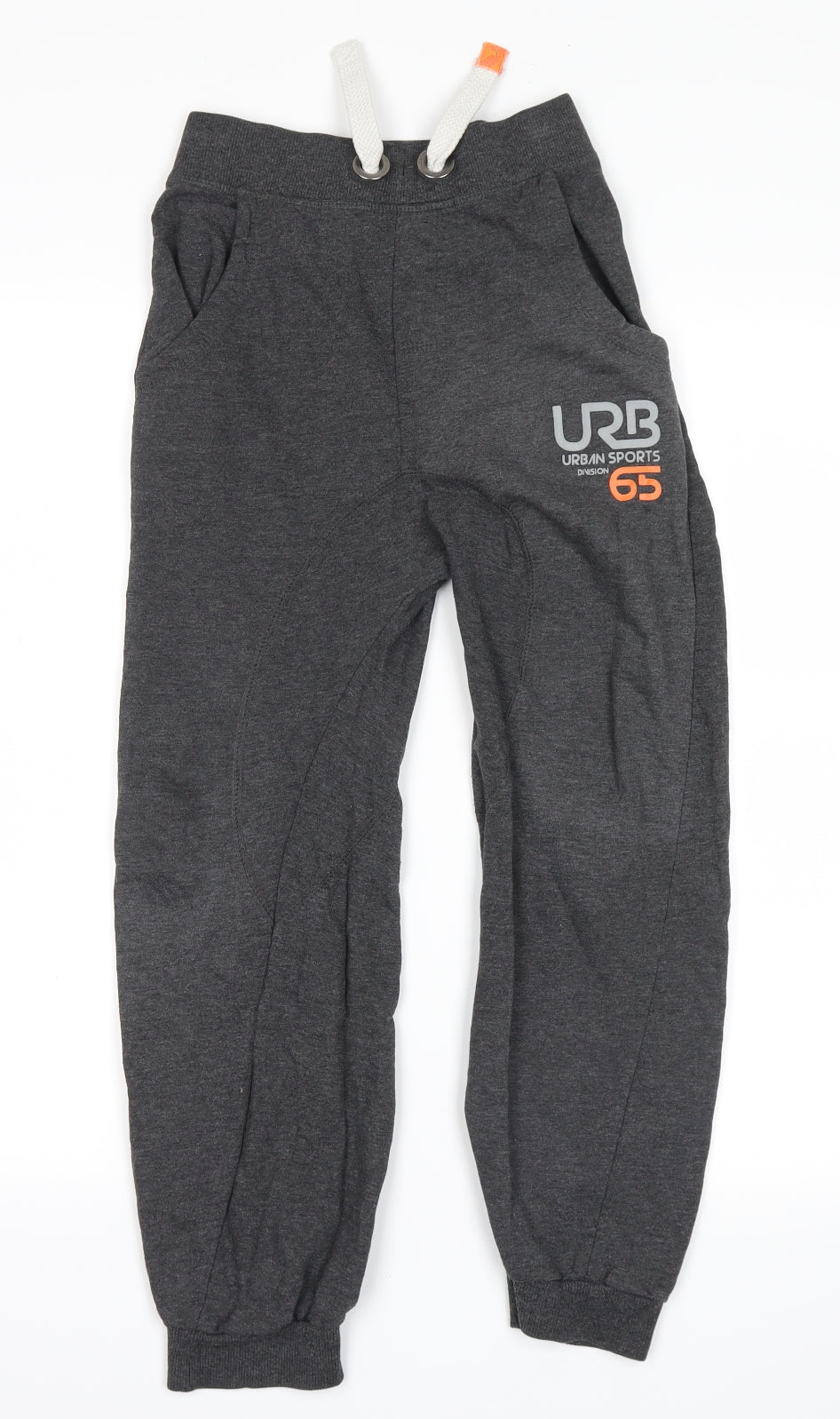 urb 65 Boys Grey   Jogger Trousers Size 9-10 Years