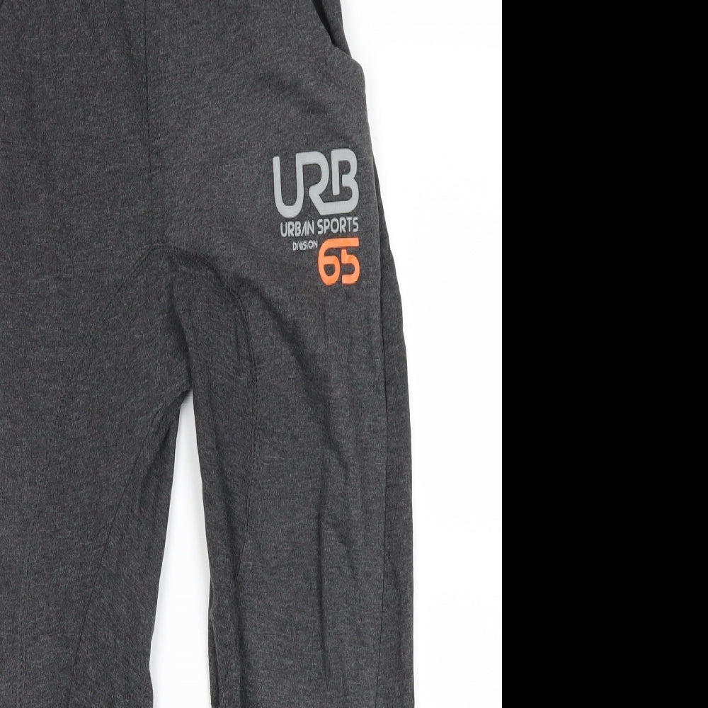 urb 65 Boys Grey   Jogger Trousers Size 9-10 Years