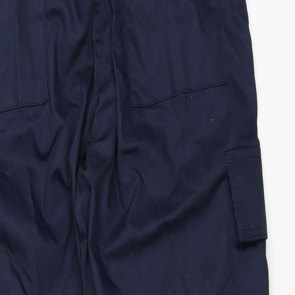 Uneek Mens Blue   Cargo Trousers Size 32 L32 in