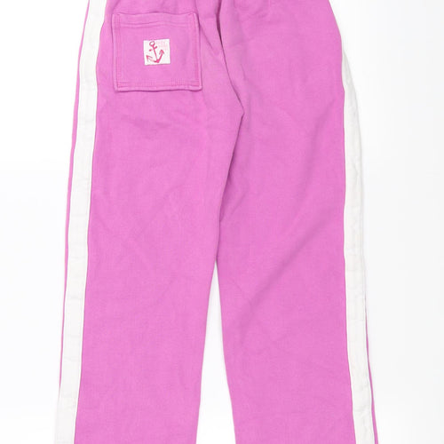 Lazy Jacks Girls Pink   Sweatpants Trousers Size 7-8 Years