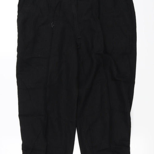George Womens Black   Trousers  Size 16 L21 in