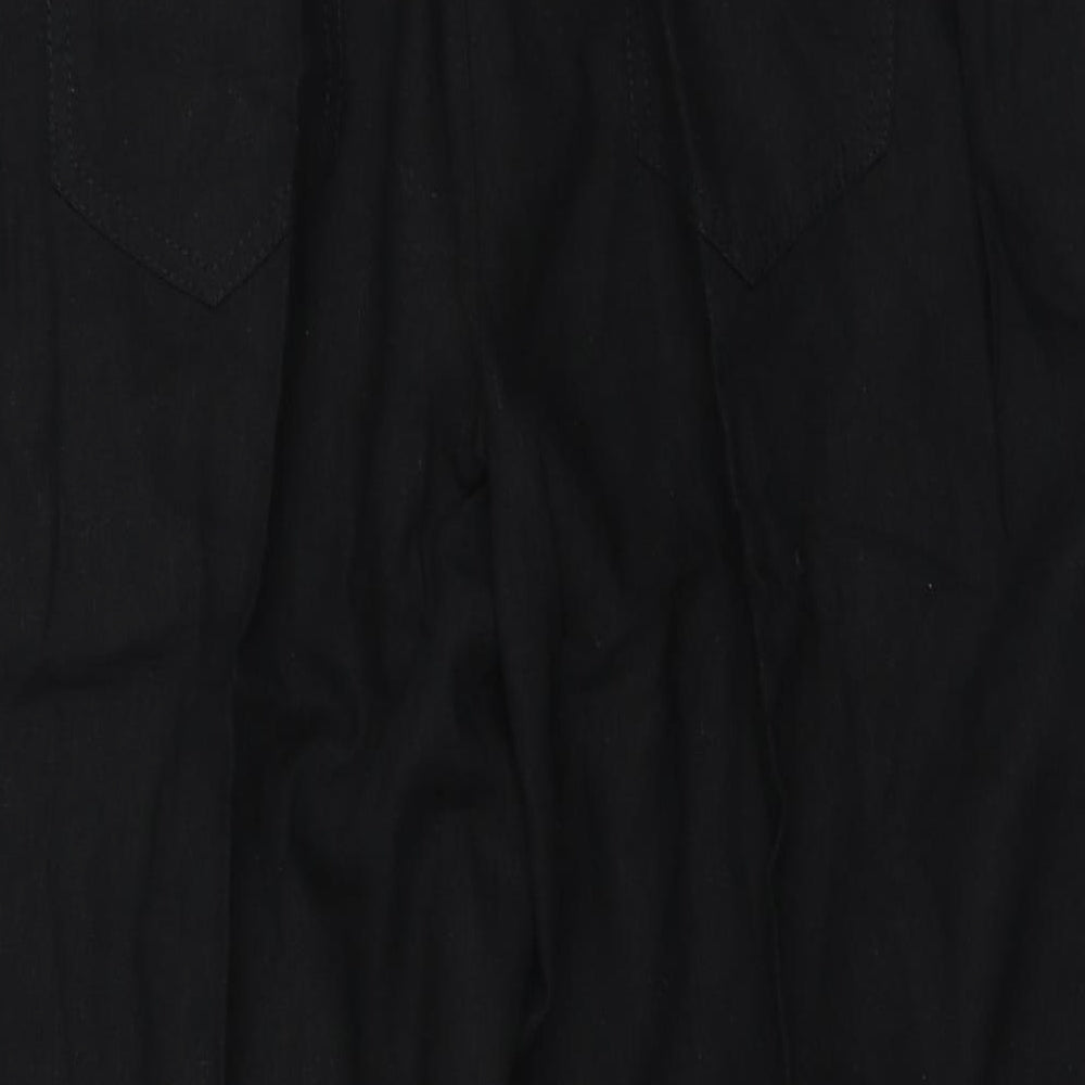 George Womens Black   Trousers  Size 16 L21 in