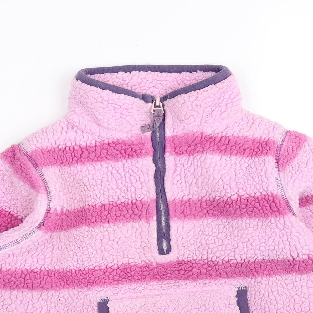 Lazy Jacks Girls Pink   Pullover Jumper Size 5-6 Years