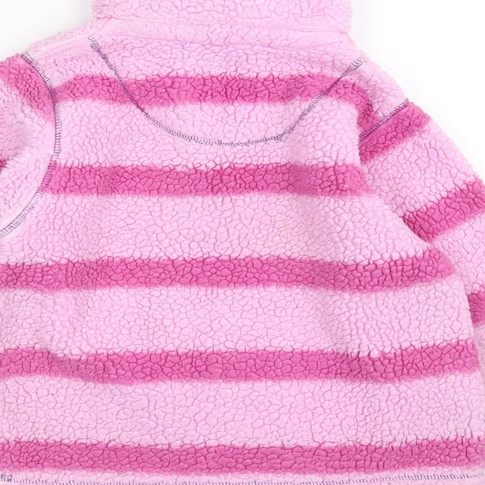 Lazy Jacks Girls Pink   Pullover Jumper Size 5-6 Years
