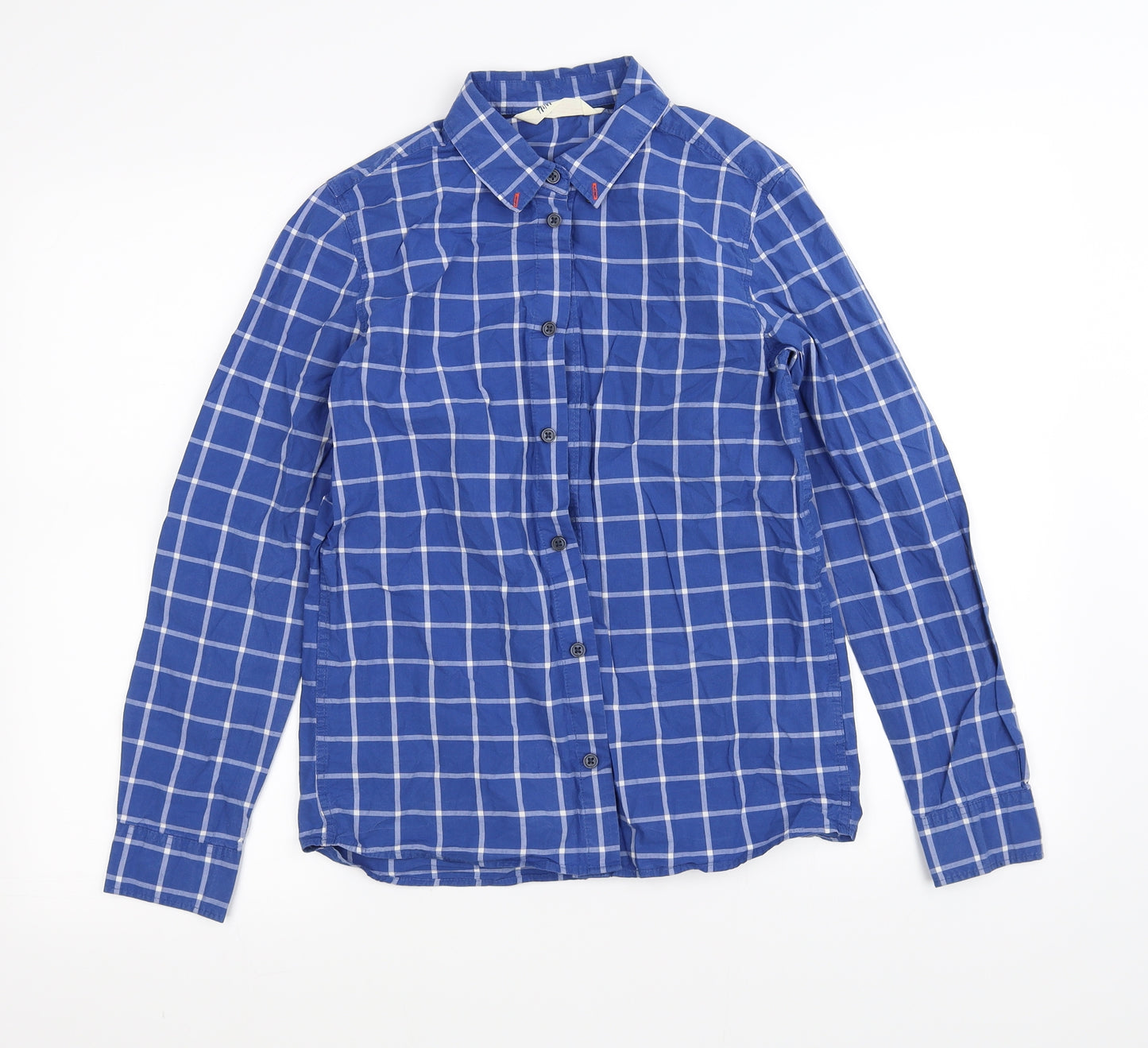 H&M Boys Blue   Basic Button-Up Size 12-13 Years