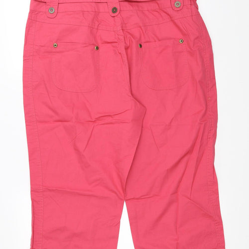 BM Womens Pink   Trousers  Size 18 L20 in