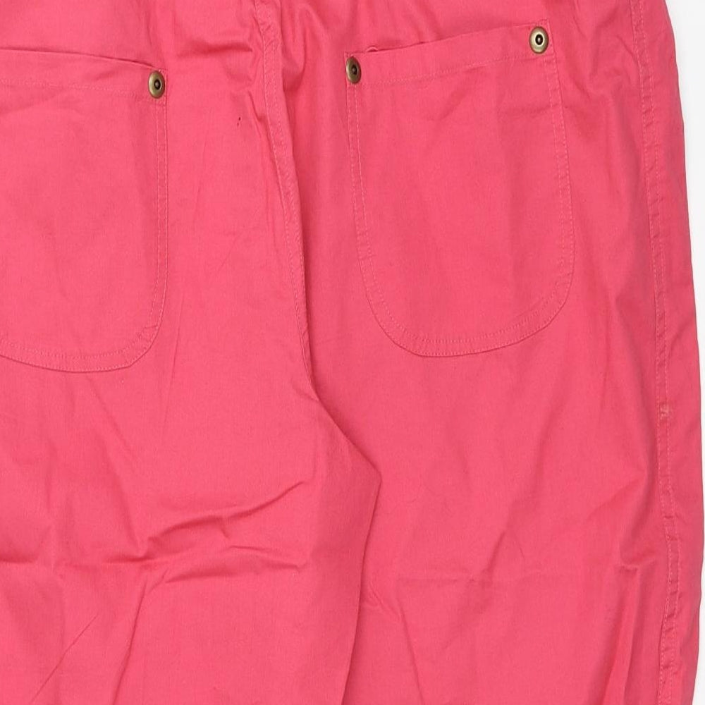 BM Womens Pink   Trousers  Size 18 L20 in