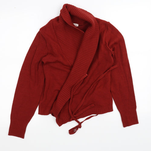 ORSAY Womens Red   Overcoat Coat Size M