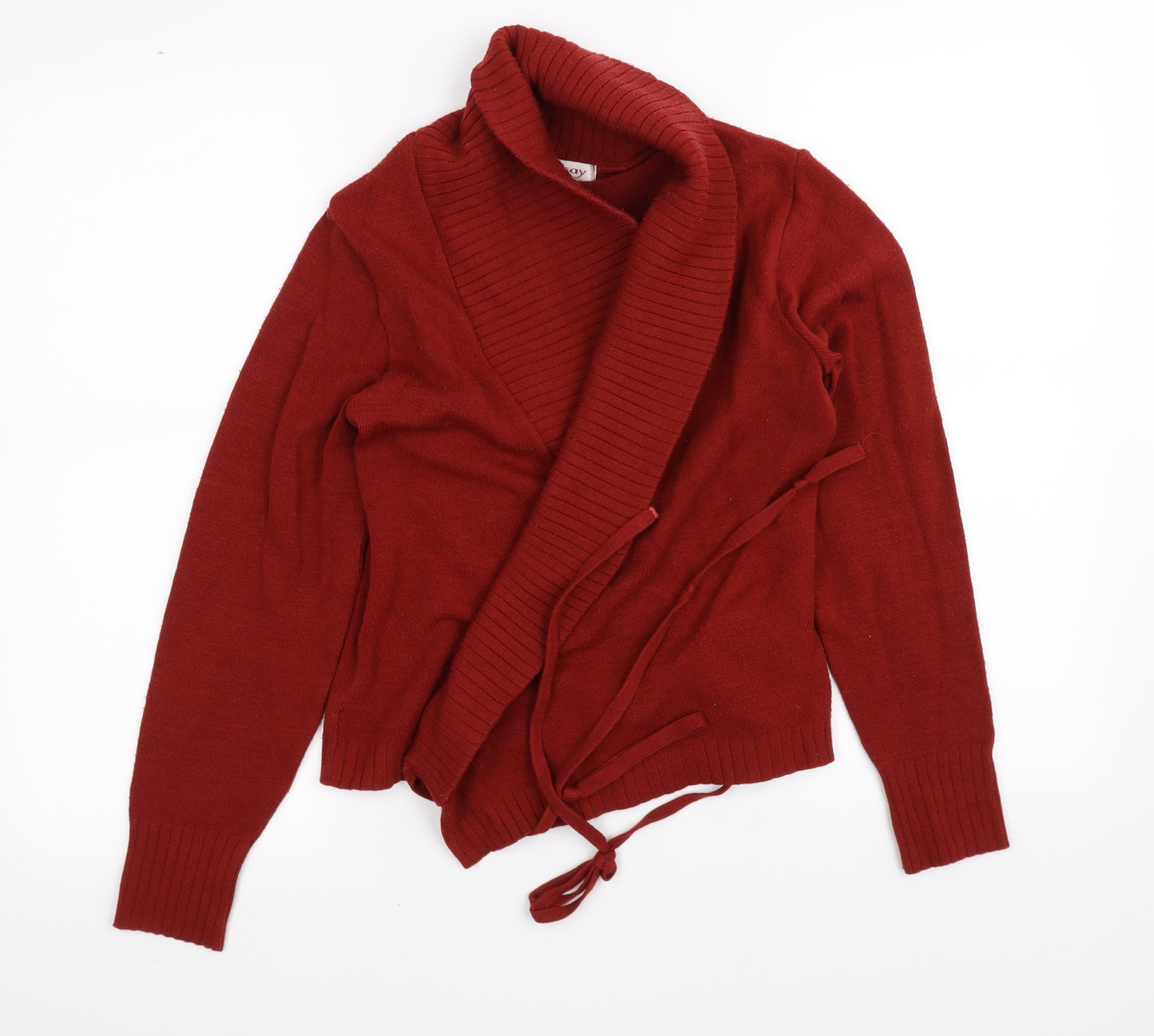 ORSAY Womens Red   Overcoat Coat Size M