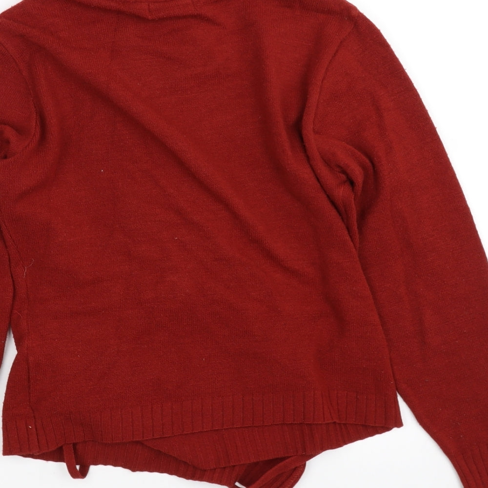 ORSAY Womens Red   Overcoat Coat Size M