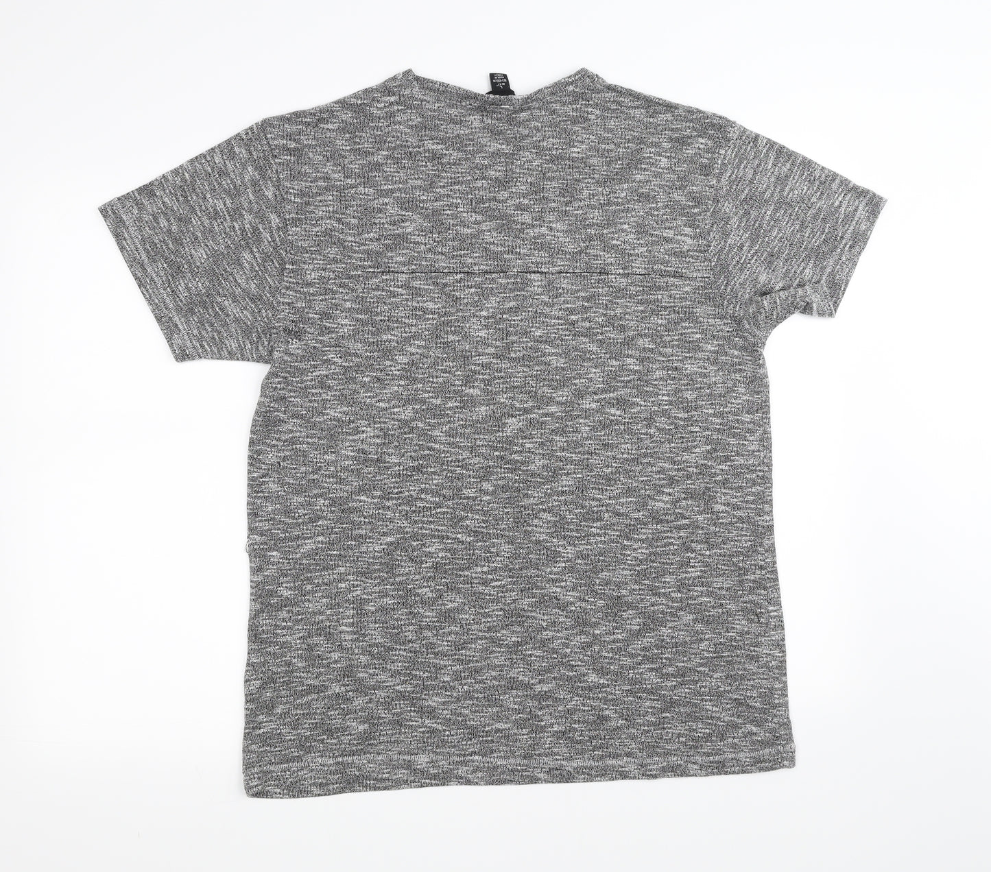 Cedar Wood State Mens Black    T-Shirt Size L