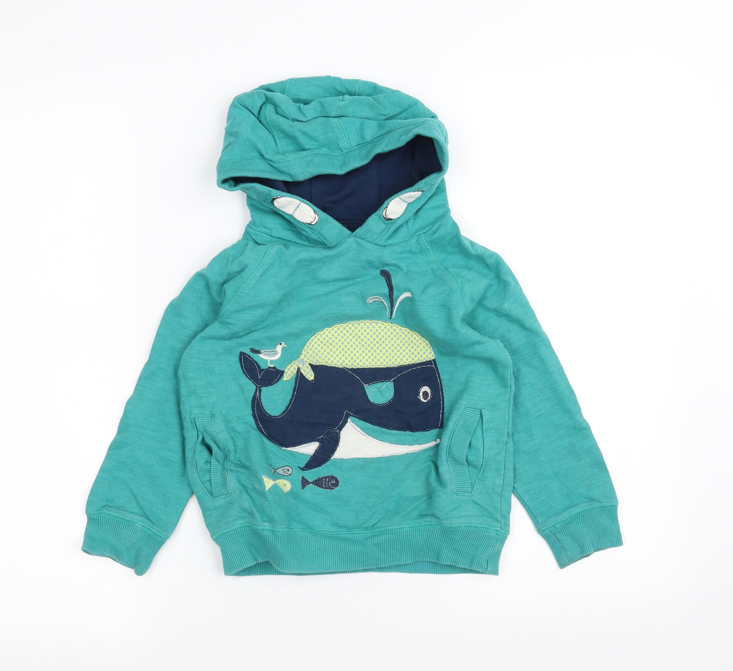 TU Boys Blue   Pullover Hoodie Size 3-4 Years