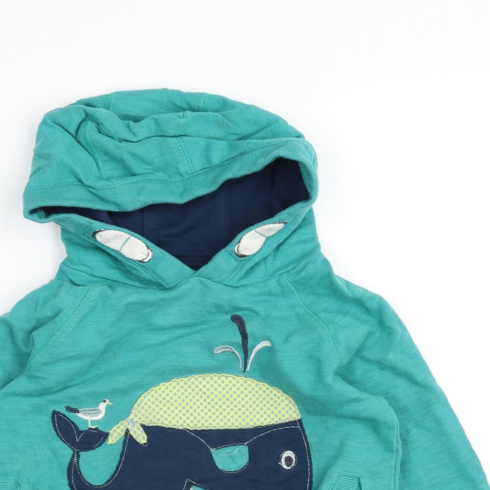 TU Boys Blue   Pullover Hoodie Size 3-4 Years