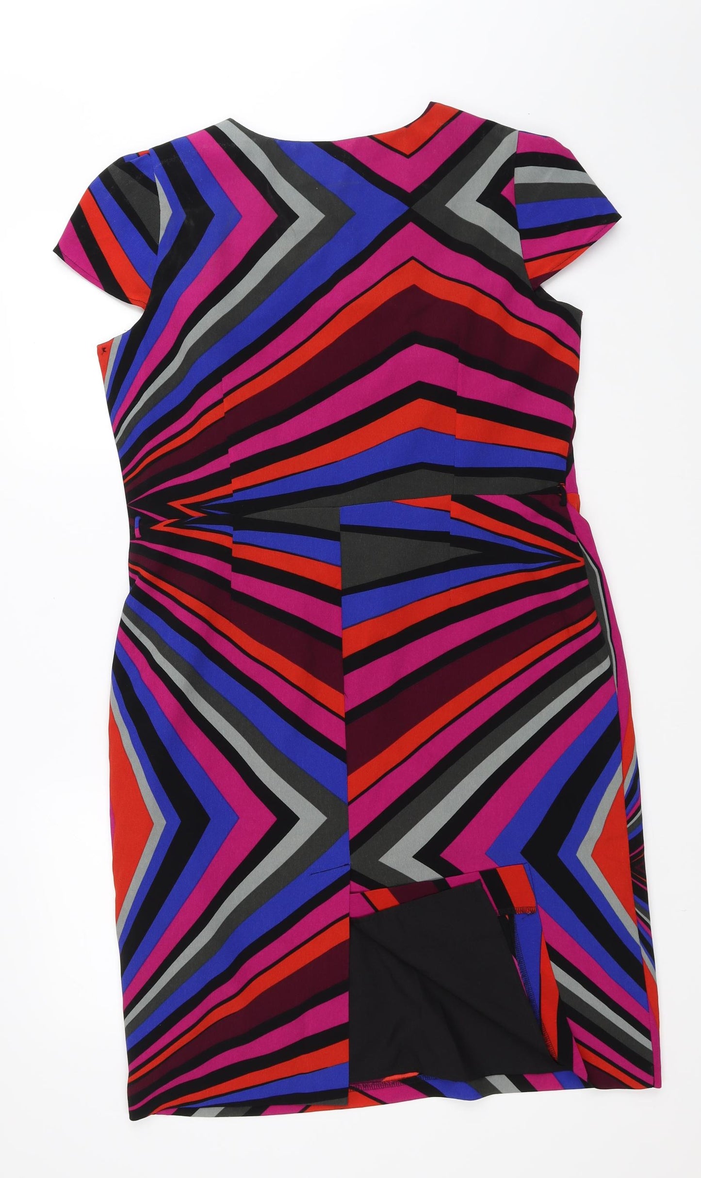Per Una Womens Multicoloured   Pencil Dress  Size 16