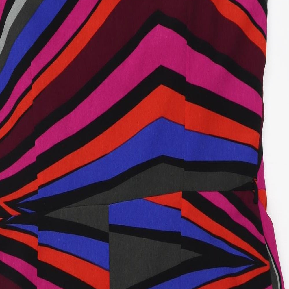 Per Una Womens Multicoloured   Pencil Dress  Size 16