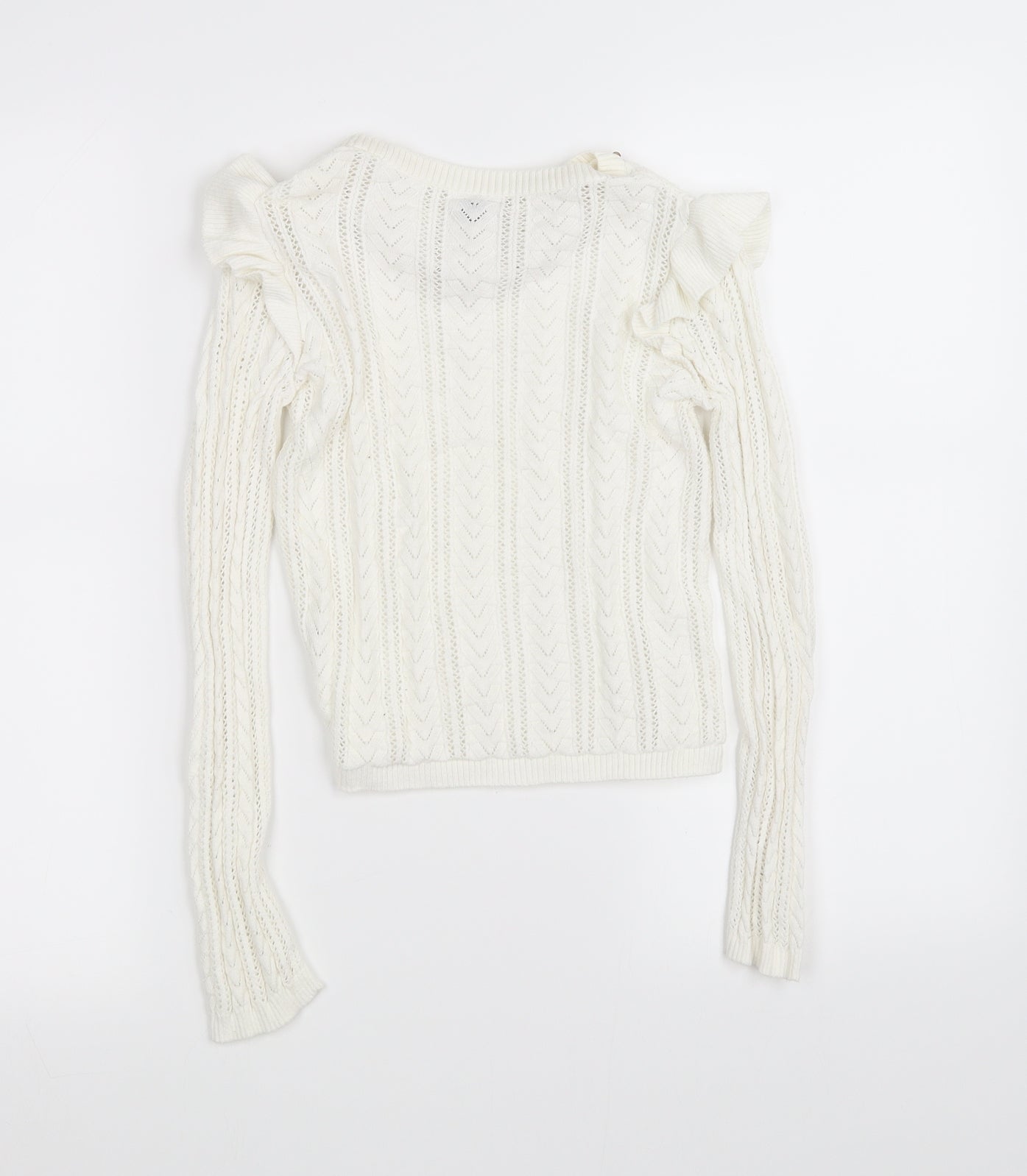 River Island Girls White   Basic T-Shirt Size 9-10 Years