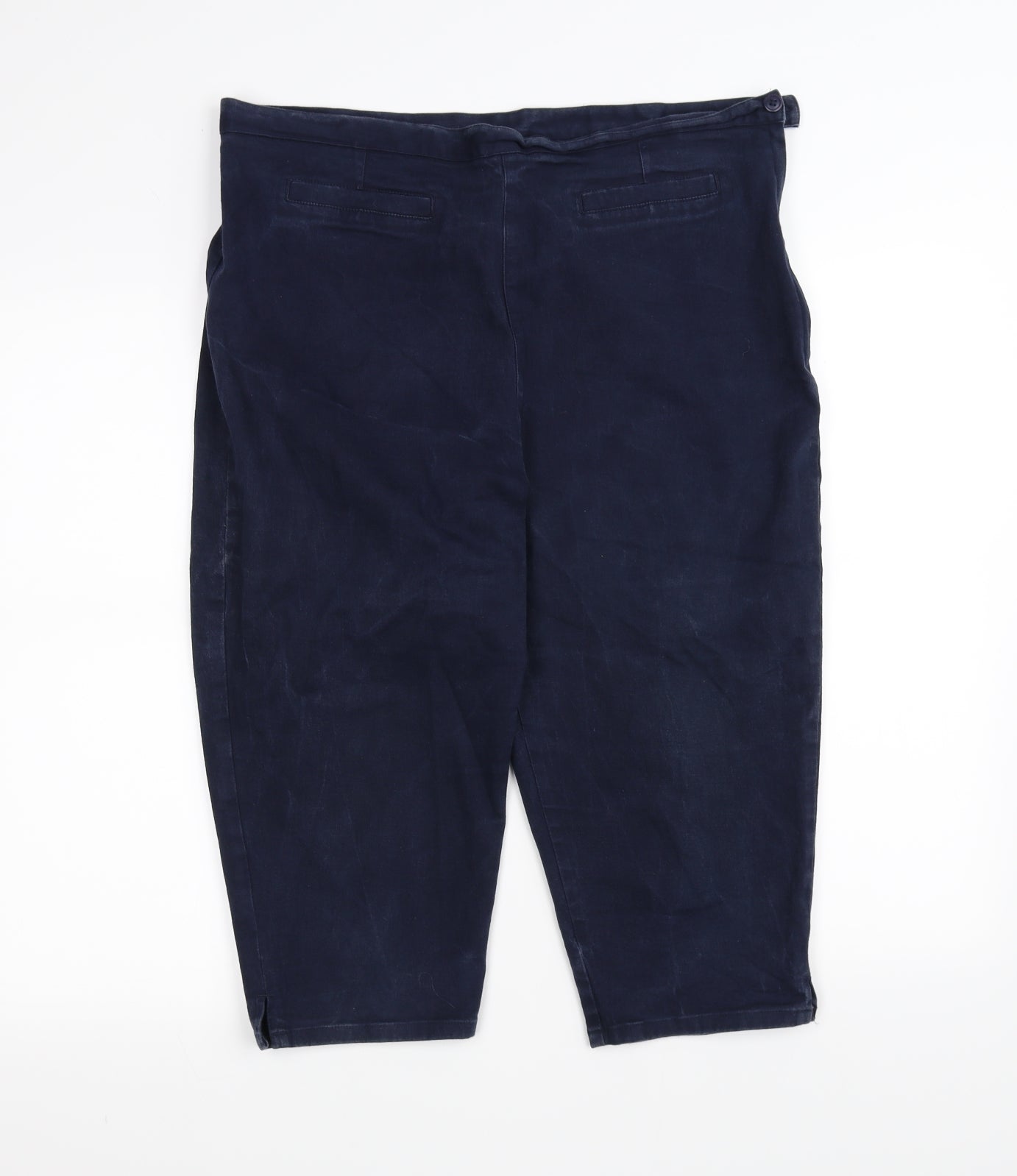 DEBINHAMS Womens Blue   Chino Shorts Size 18