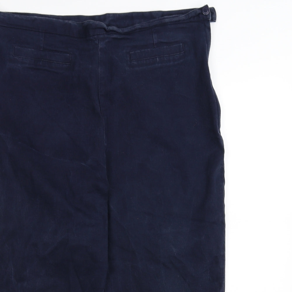 DEBINHAMS Womens Blue   Chino Shorts Size 18
