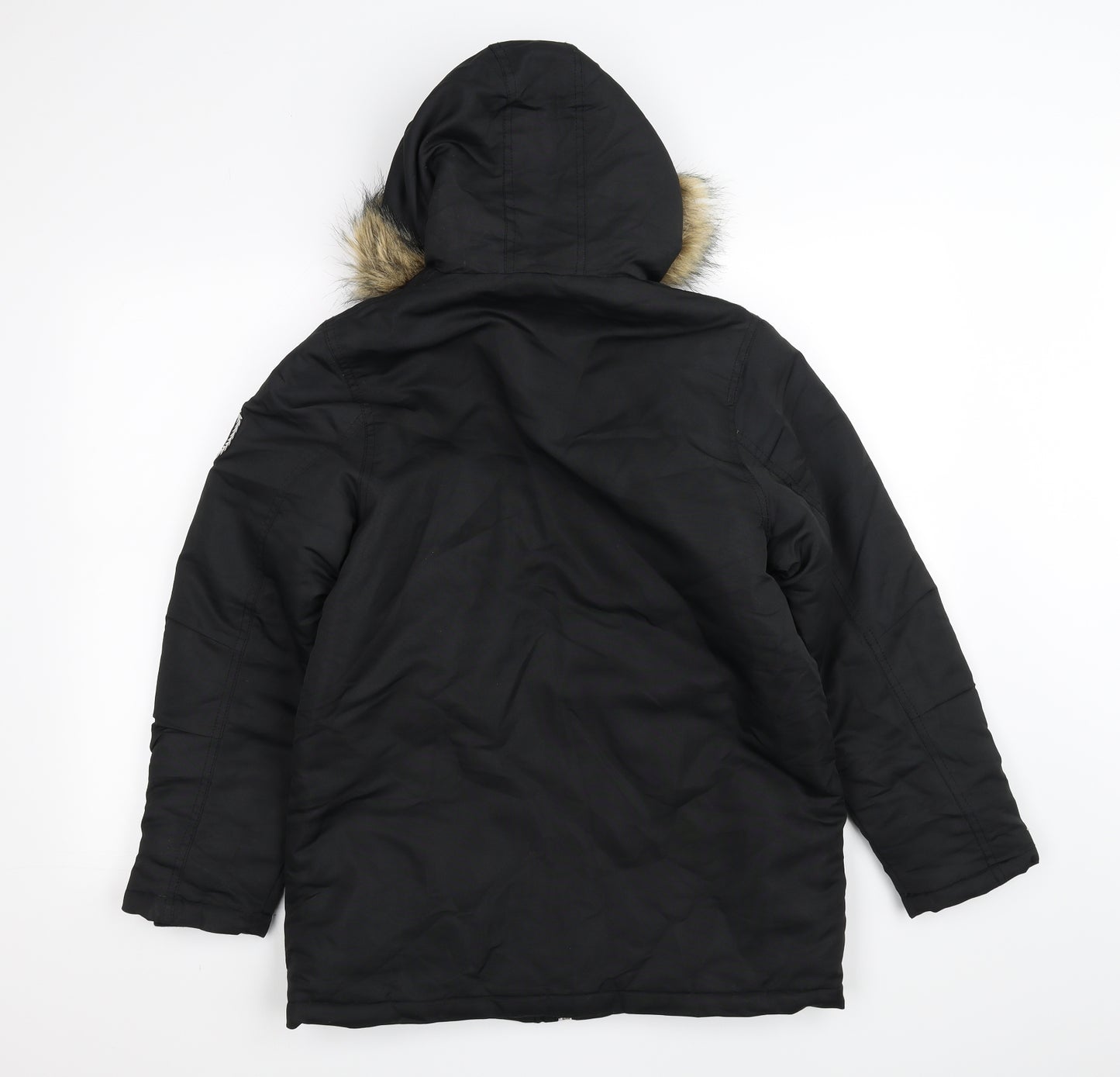 Hype Boys Black   Rain Coat Coat Size 13 Years