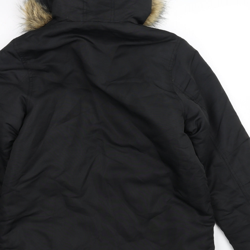 Hype Boys Black   Rain Coat Coat Size 13 Years