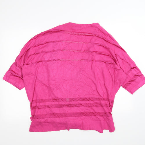 Nutmeg Womens Pink   Cardigan Jumper Size 20