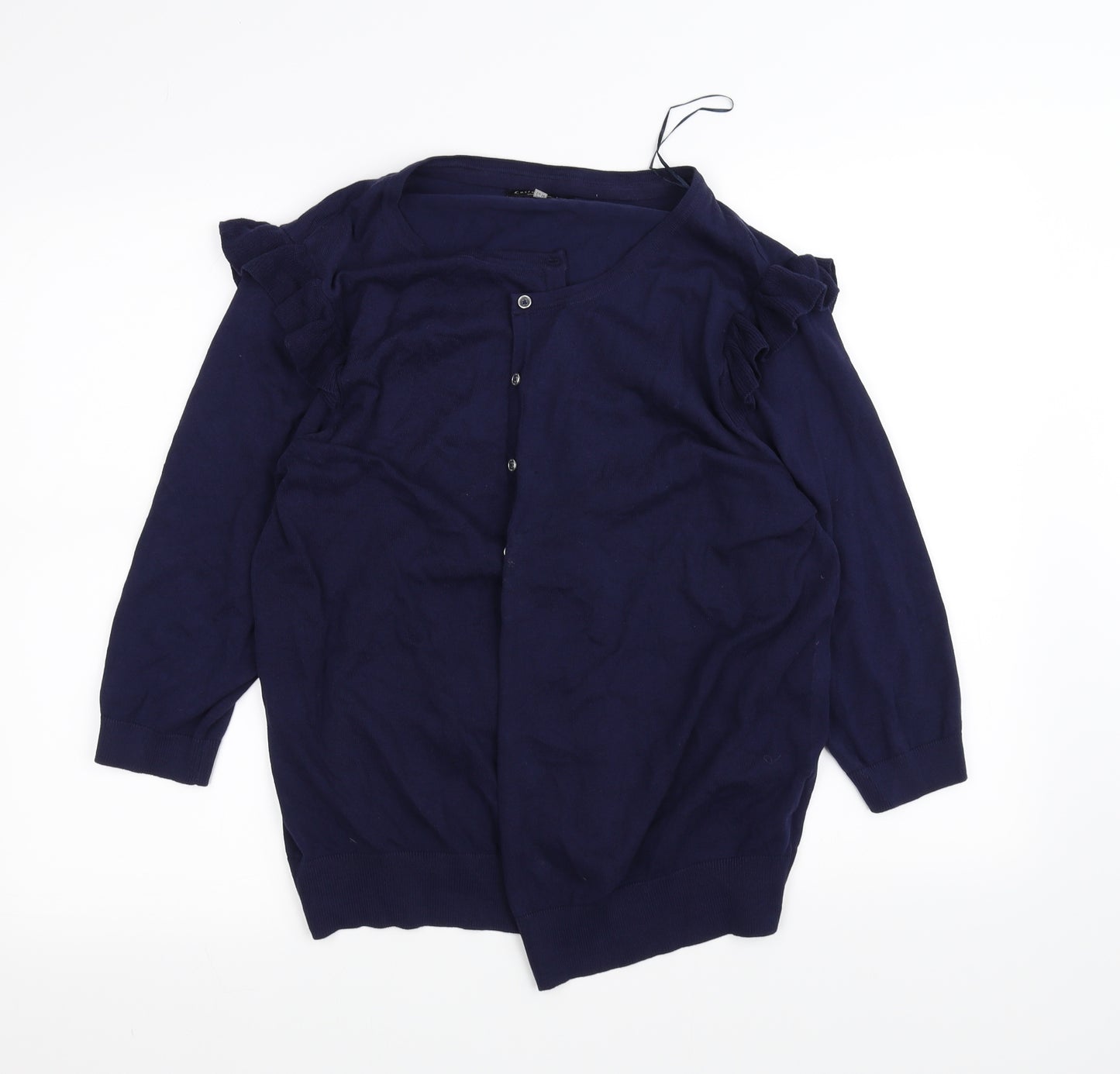 F&F Womens Blue   Cardigan Jumper Size 22