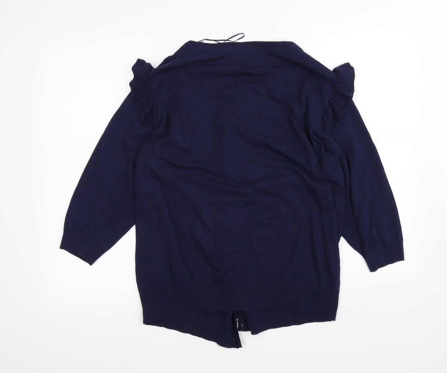 F&F Womens Blue   Cardigan Jumper Size 22