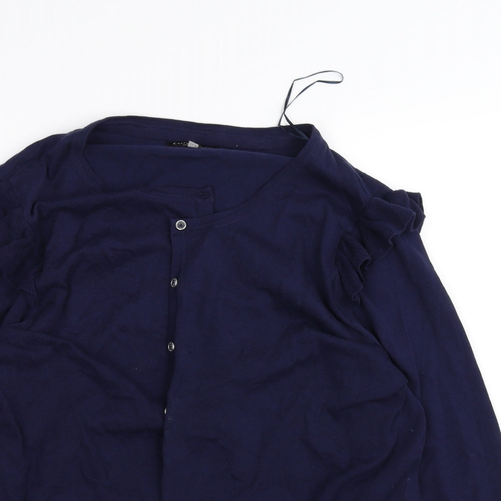 F&F Womens Blue   Cardigan Jumper Size 22