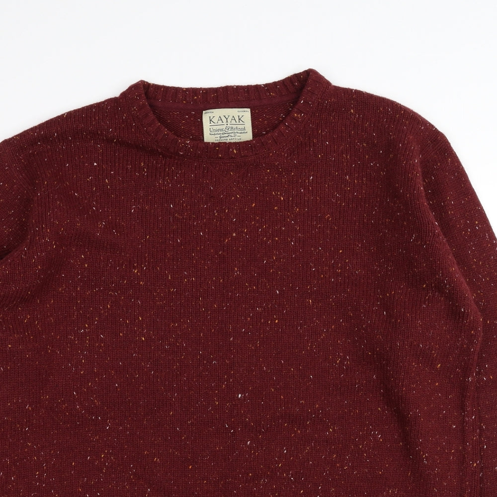 KAYAK Womens Red   Pullover Jumper Size L