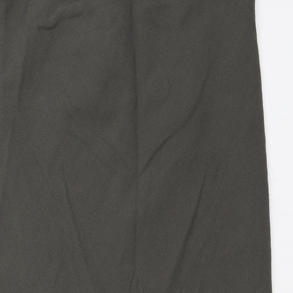 Marks and Spencer Womens Green   A-Line Skirt Size 14