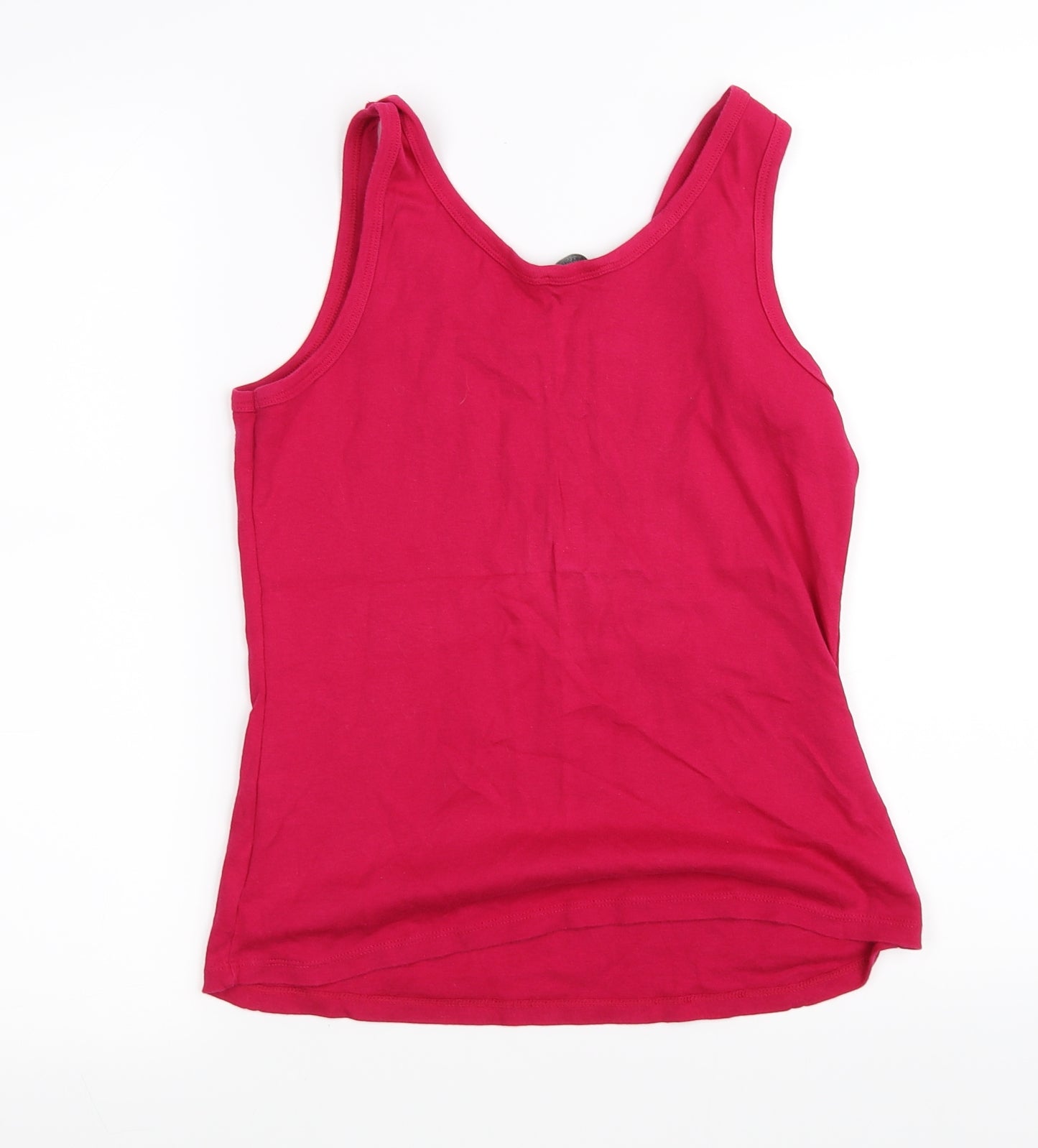 Marks and Spencer Womens Pink   Basic Tank Size M