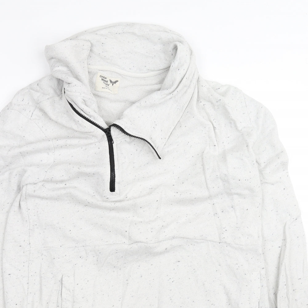 Cedar Wood State Womens White   Pullover Jumper Size XL