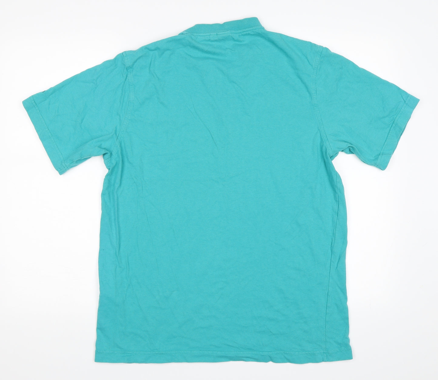 Cotton Traders Mens Blue    T-Shirt Size M