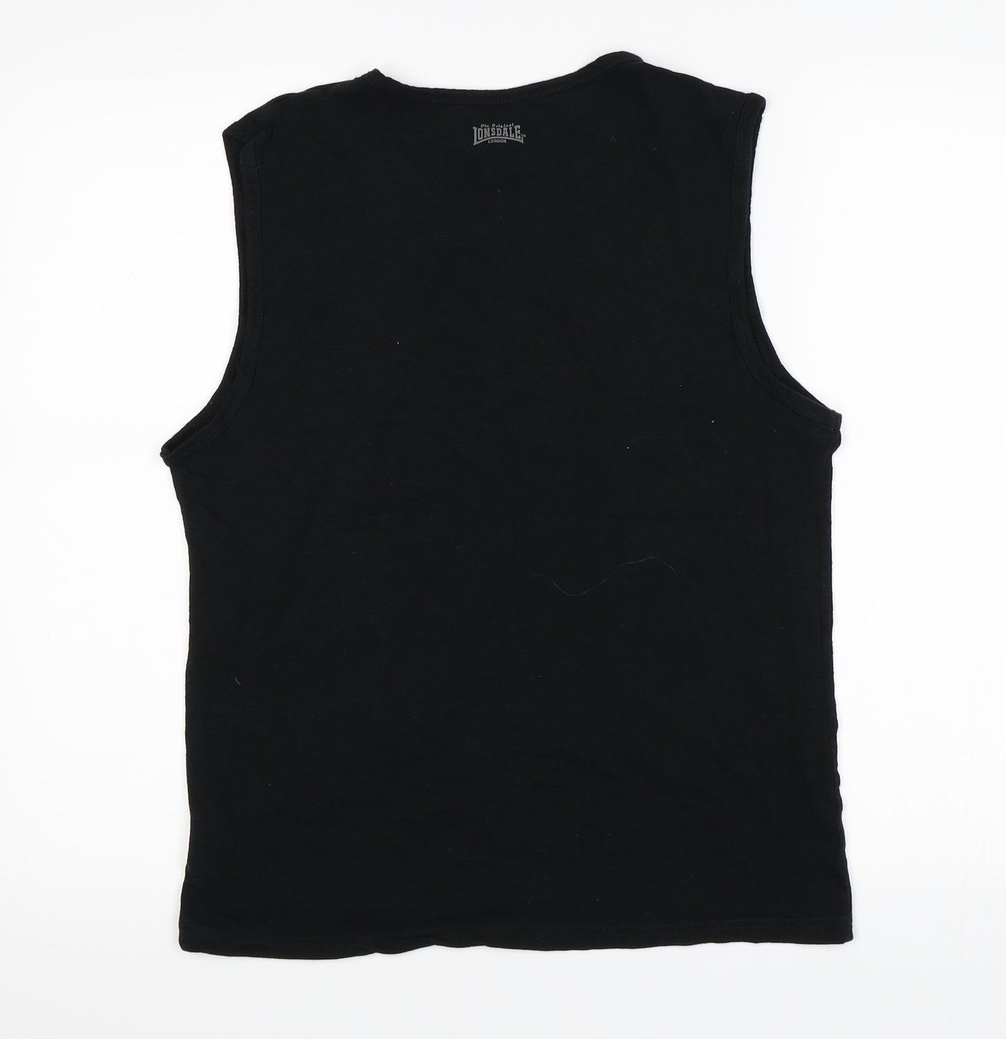 Lonsdale Mens Black    T-Shirt Size XL