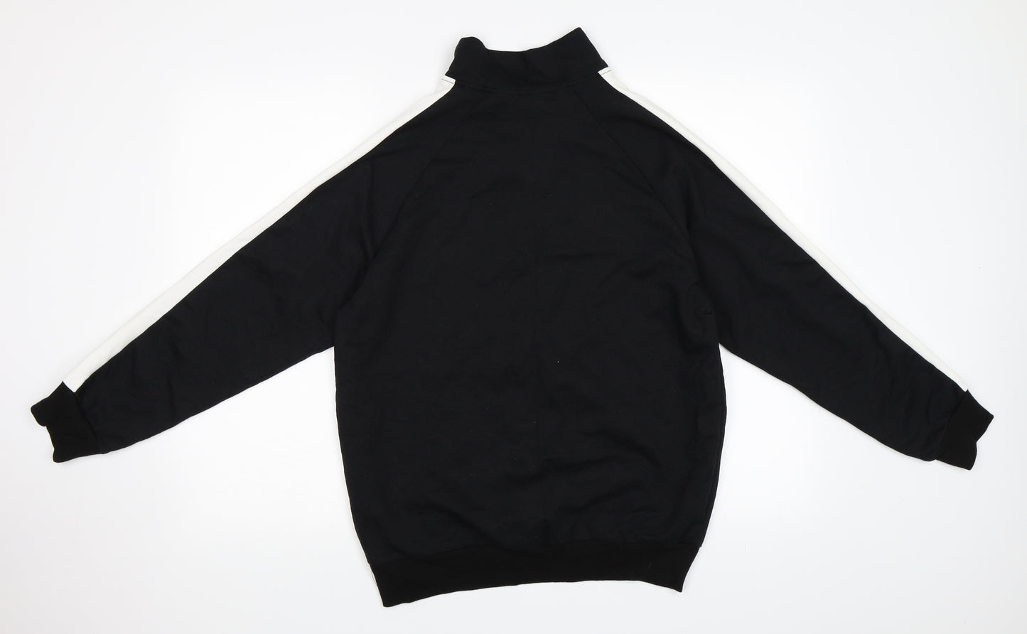 Boohoo Womens Black   Pullover Sweatshirt Size 14