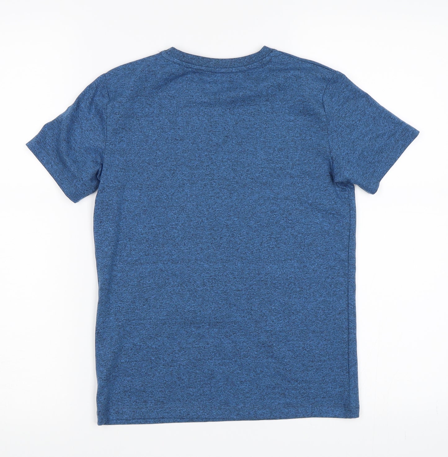 NEXT Boys Blue   Basic T-Shirt Size 7 Years  - Christmas Reindeer